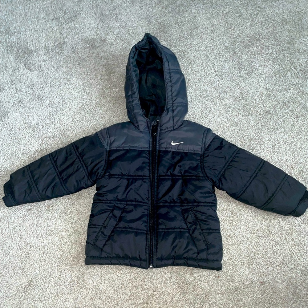 Nike Puffer Hooded Jacket  - Baby Boy